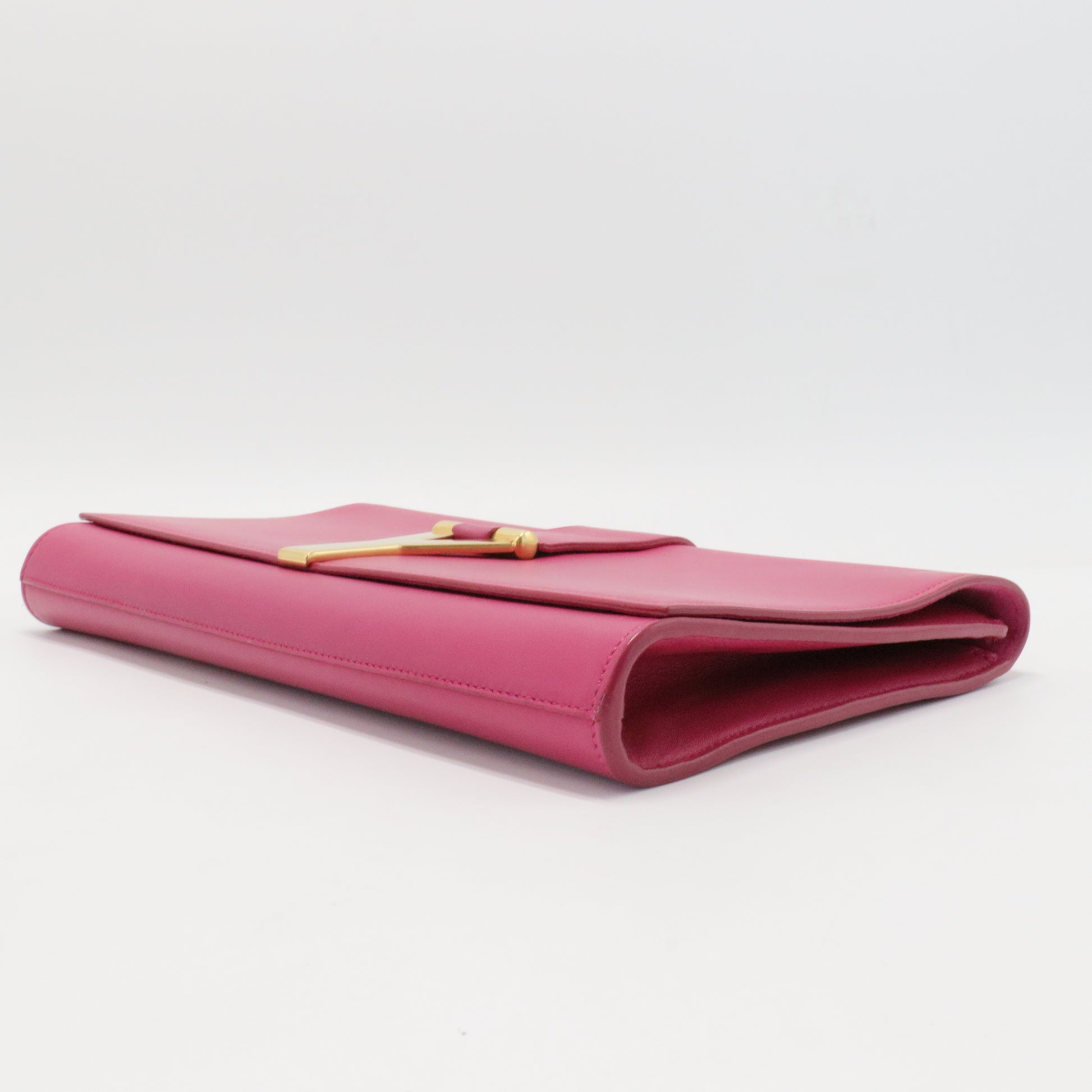 Classic Y Chain Wallet Leather