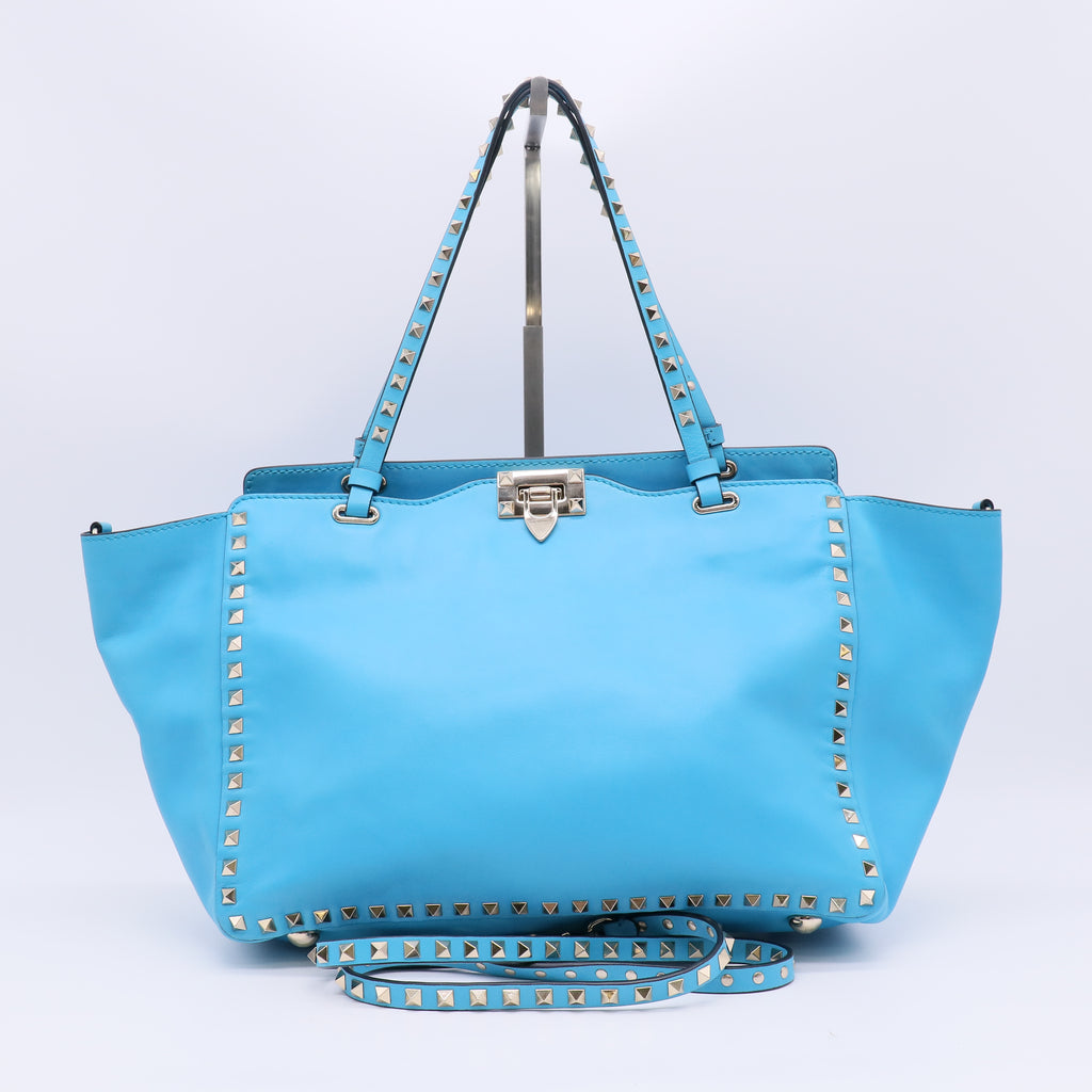 Valentino Garavani Rockstud Small Double Handle Tote Bag B23079