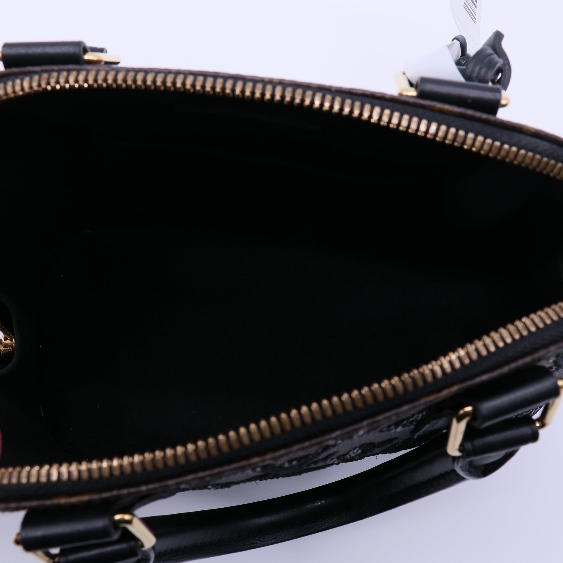 Louis Vuitton Limited Edition Black Monogram Eclipse Alma BB Bag twins B22192