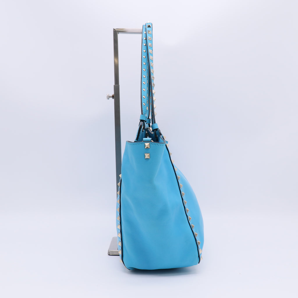 Valentino Garavani Rockstud Small Double Handle Tote Bag B23079