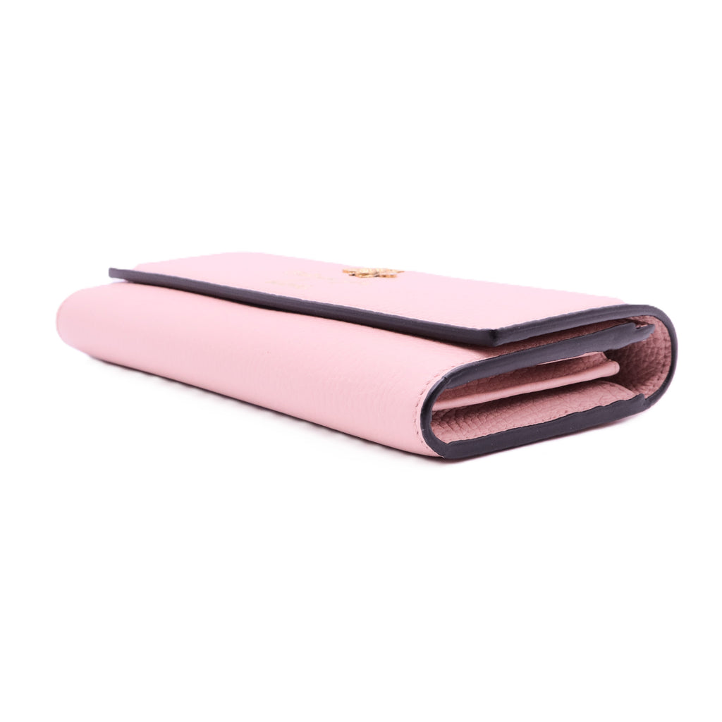 Animalier Queen Bee Blind For Love Pink Leather Continental