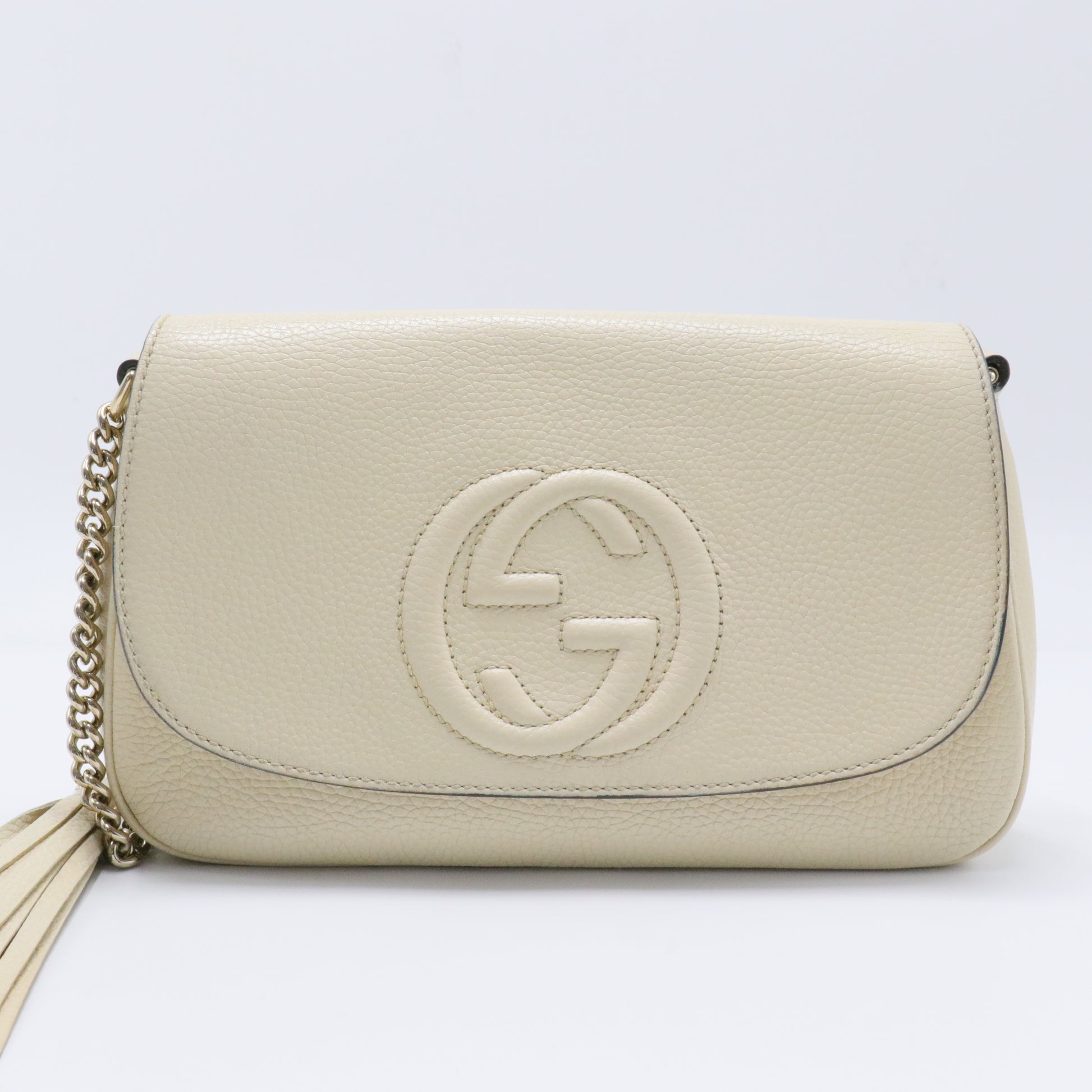Soho Chain Crossbody Bag Leather Medium