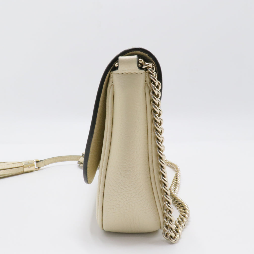 Soho Chain Crossbody Bag Leather Medium