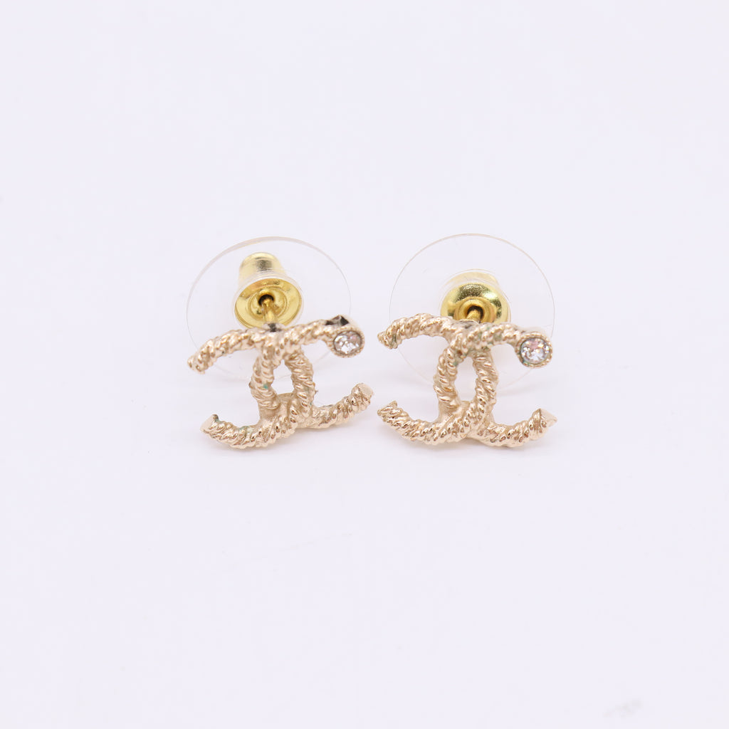 Strass CC Clip-On Earrings W23015