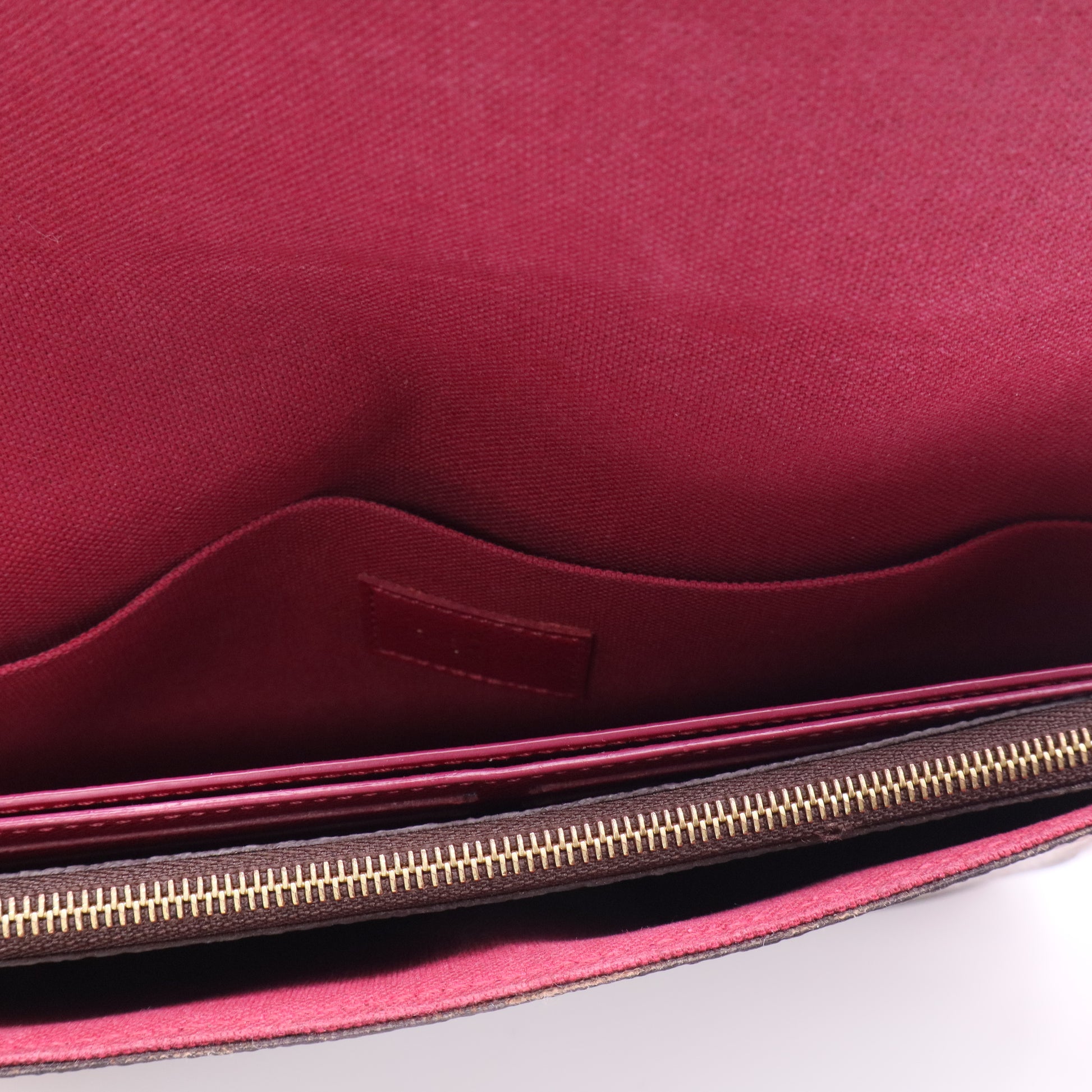 LOUIS VUITTON Monogram Pochette Felicie Gold Buckle Chain Shoulder Bag twins