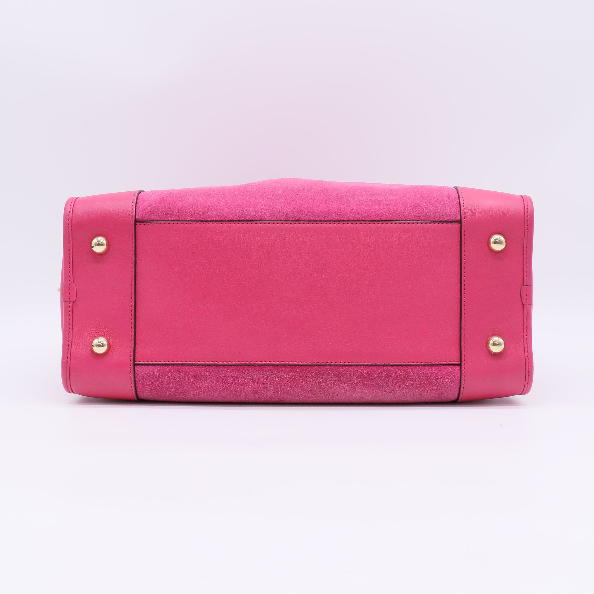 Burgundy Suede Amazona Handbag B23167