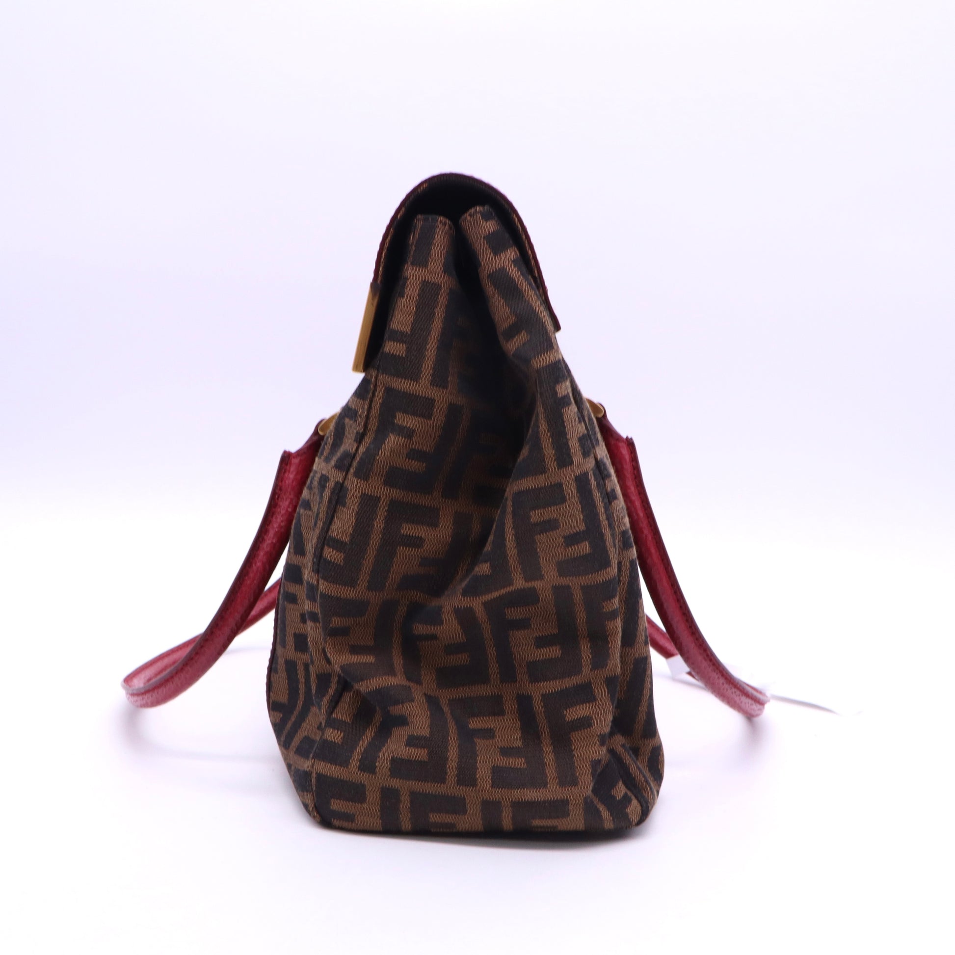 Zucca Canvas and Selleria Leather Large Linda Satchel Twins B20909