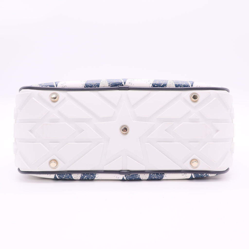 Vibe Zip Bowling Bag Printed Star Embossed Leather Medium TWINS