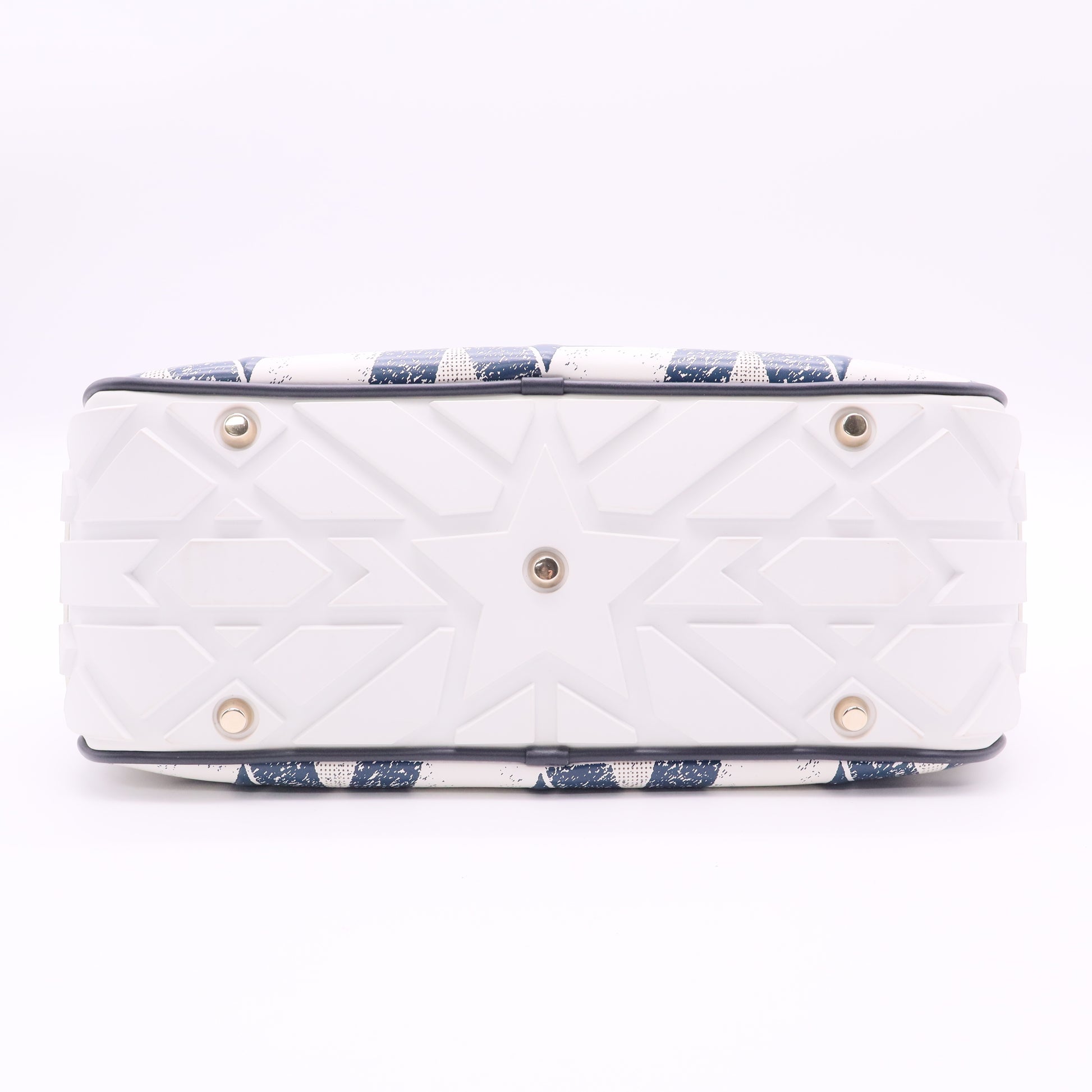 Vibe Zip Bowling Bag Printed Star Embossed Leather Medium TWINS