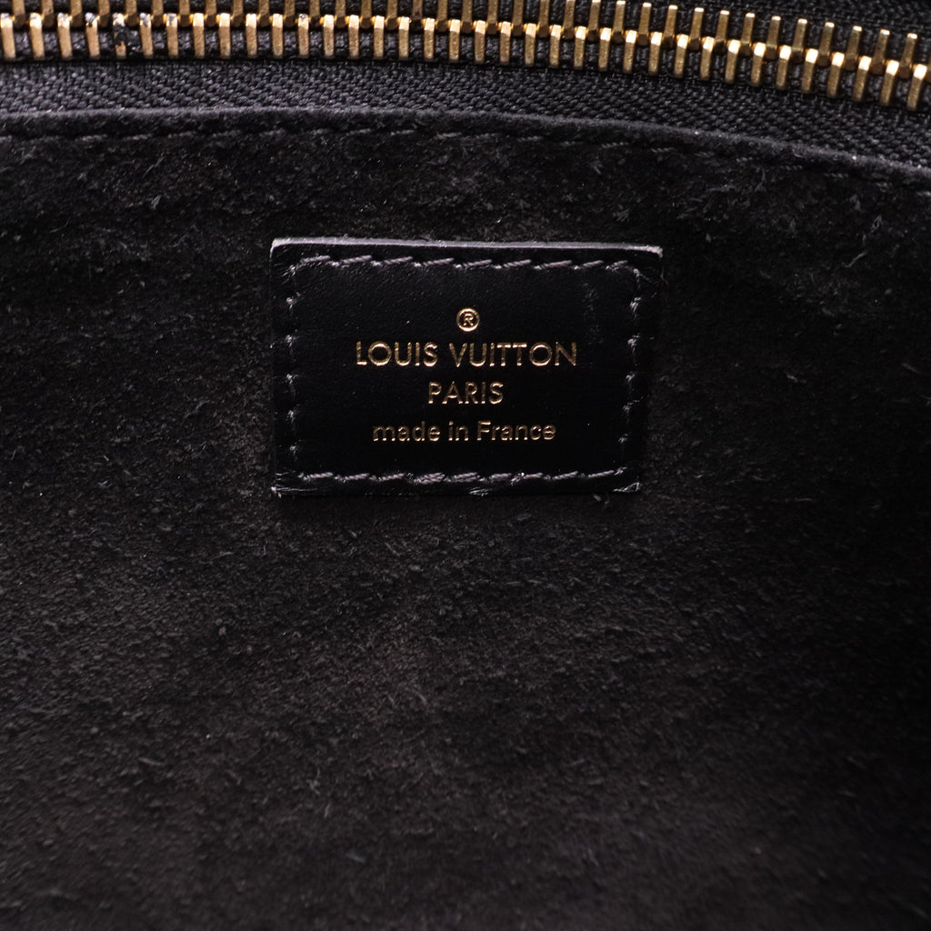 W Tote Monogram Tuffetage Leather PM Twins
