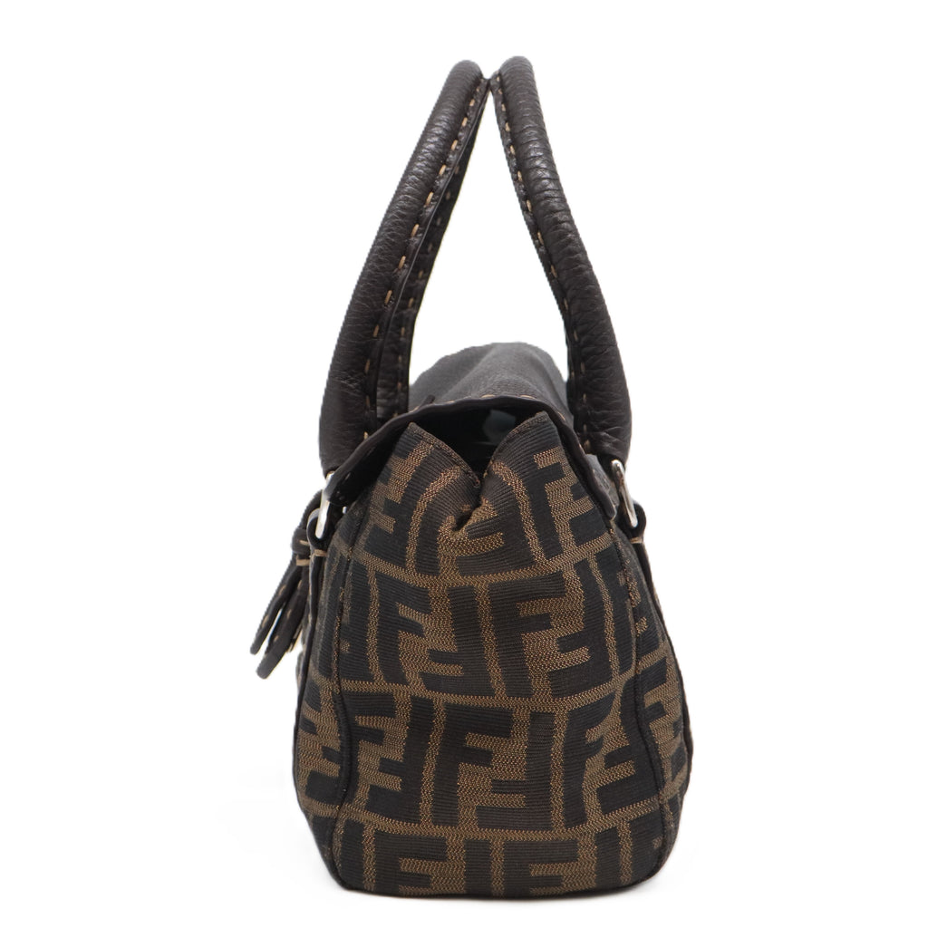 Zucca Cuoio Shoulder Bag Cipria