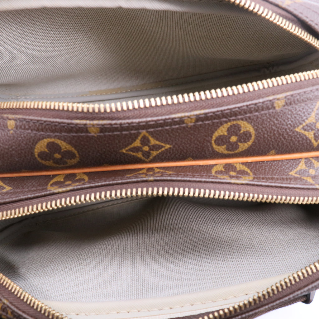 Louis Vuitton Monogram Canvas Reporter Bag Twins B7027