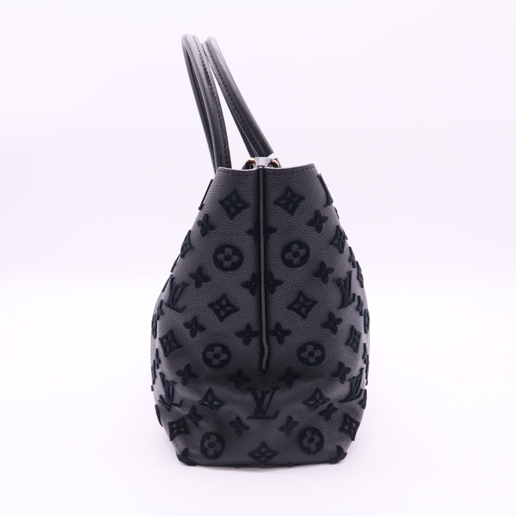 W Tote Monogram Tuffetage Leather PM Twins