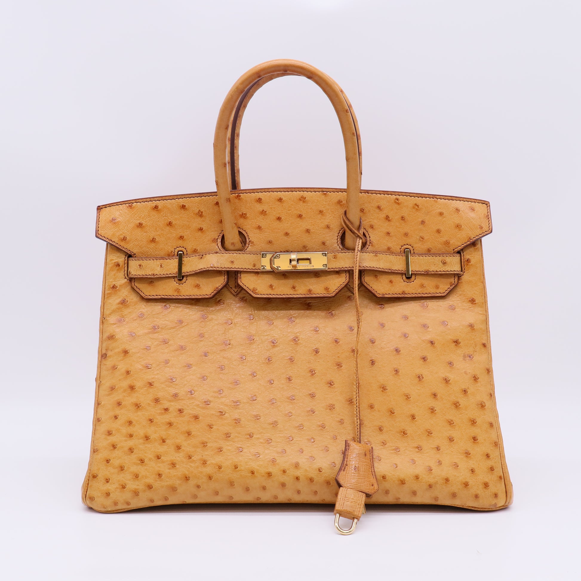 Hermes Ostrich Birkin 35 - B23285 twins
