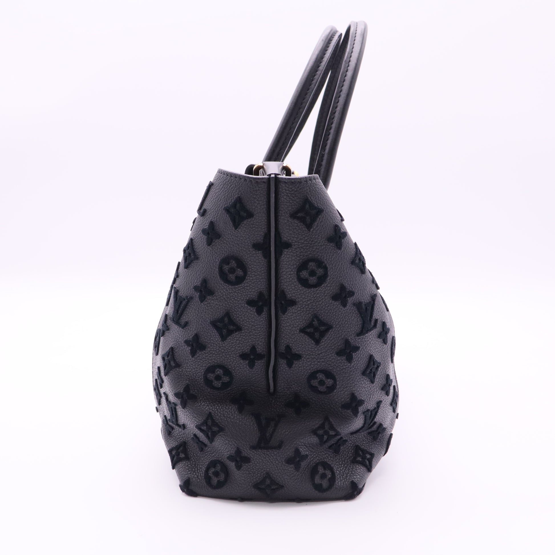 W Tote Monogram Tuffetage Leather PM Twins