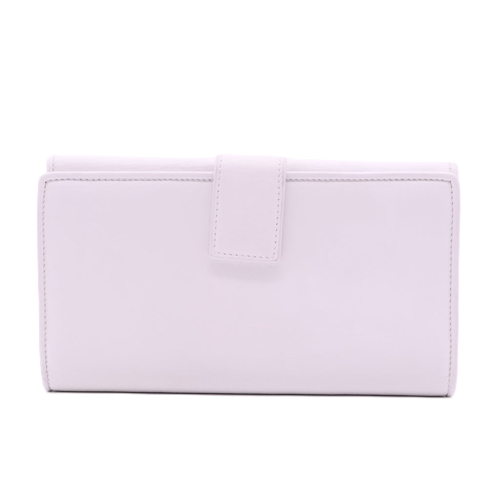Beige Leather Wallet