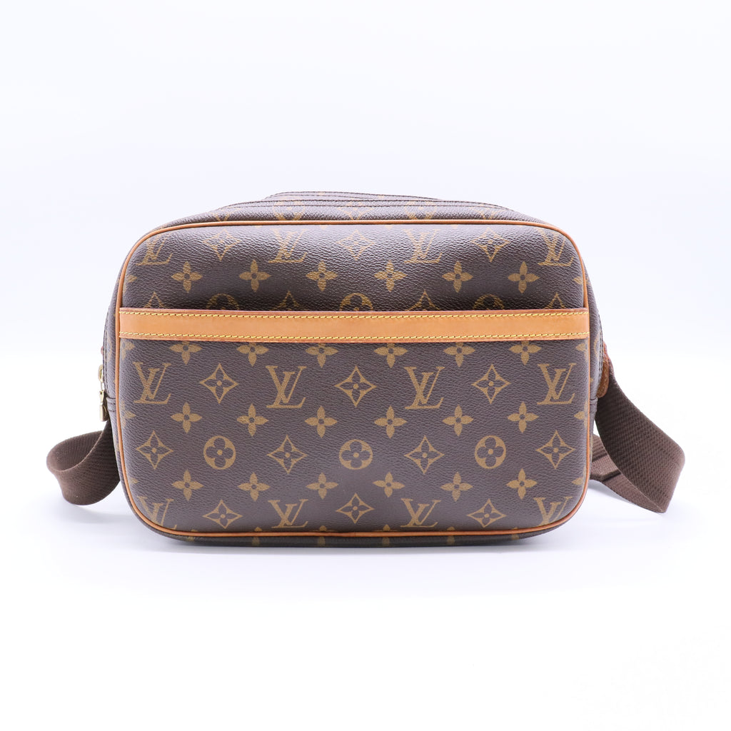 Louis Vuitton Monogram Canvas Reporter Bag Twins B7027