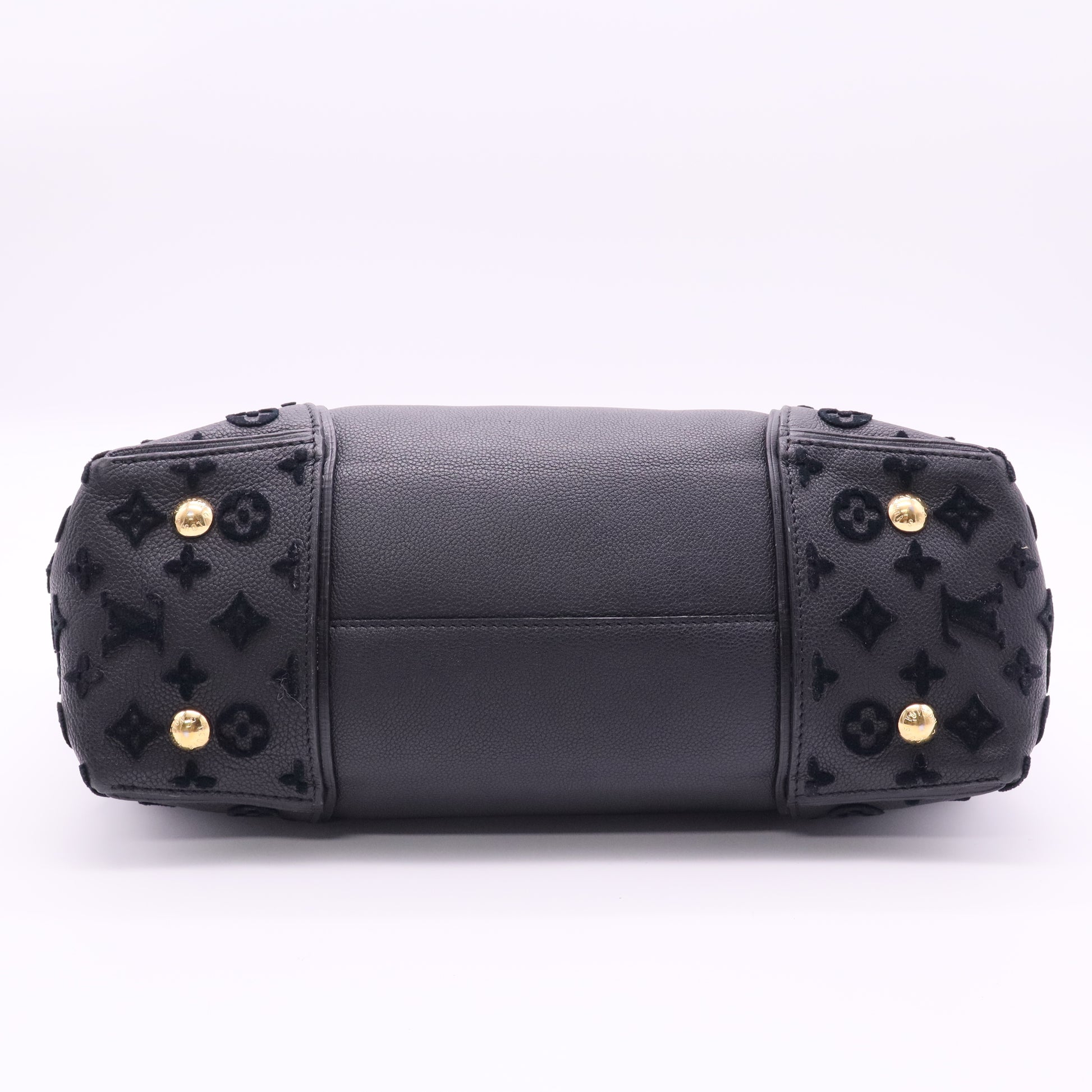 W Tote Monogram Tuffetage Leather PM Twins