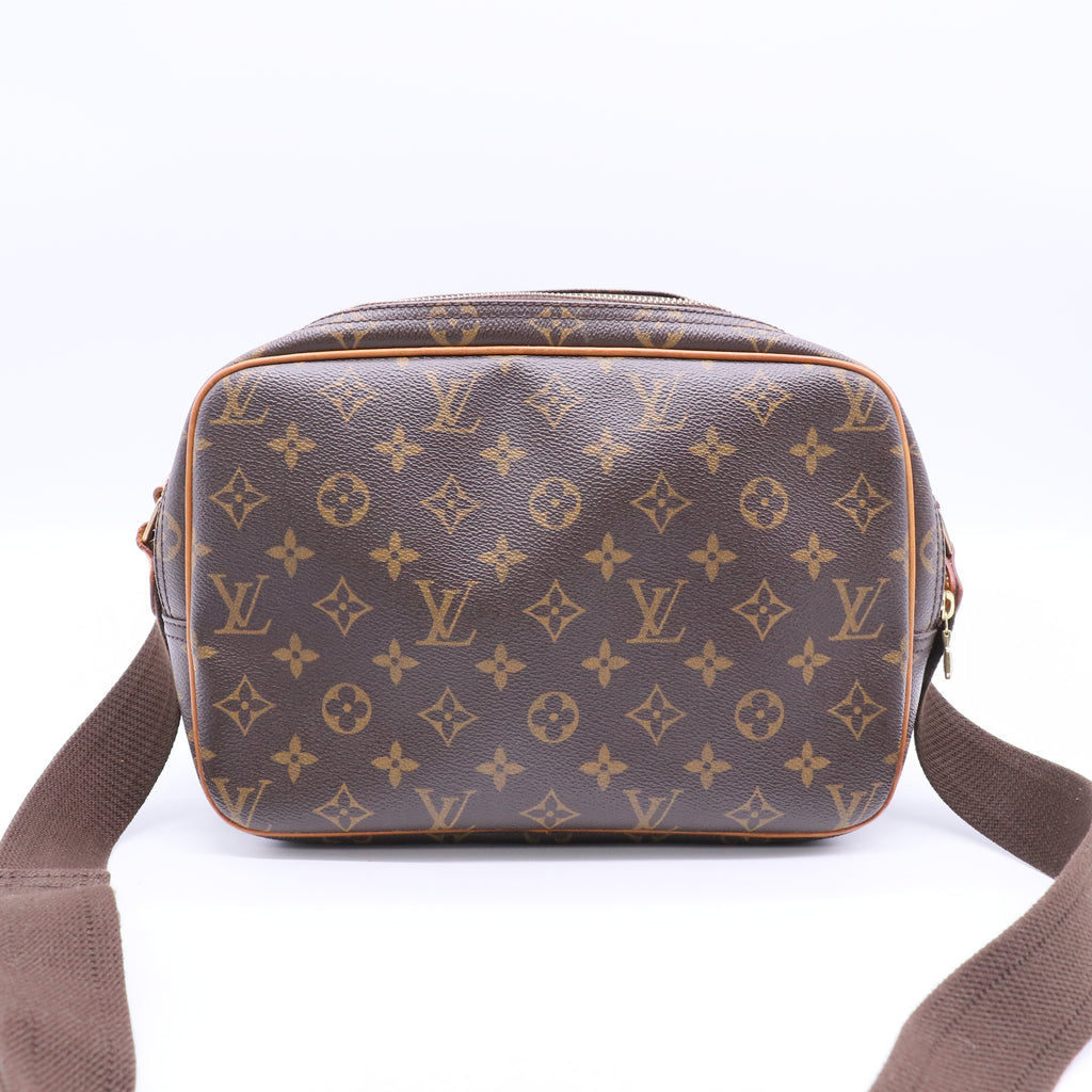 Louis Vuitton Monogram Canvas Reporter Bag Twins B7027