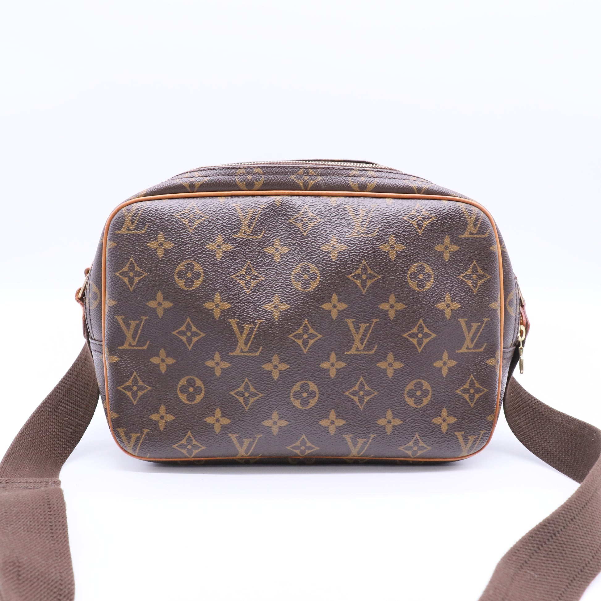 Louis Vuitton Monogram Canvas Reporter Bag Twins B7027