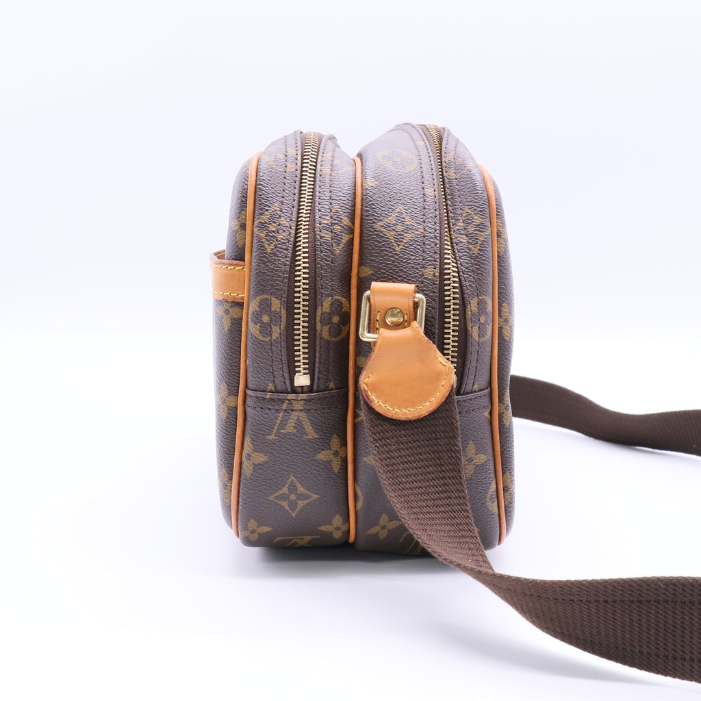 Louis Vuitton Monogram Canvas Reporter Bag Twins B7027