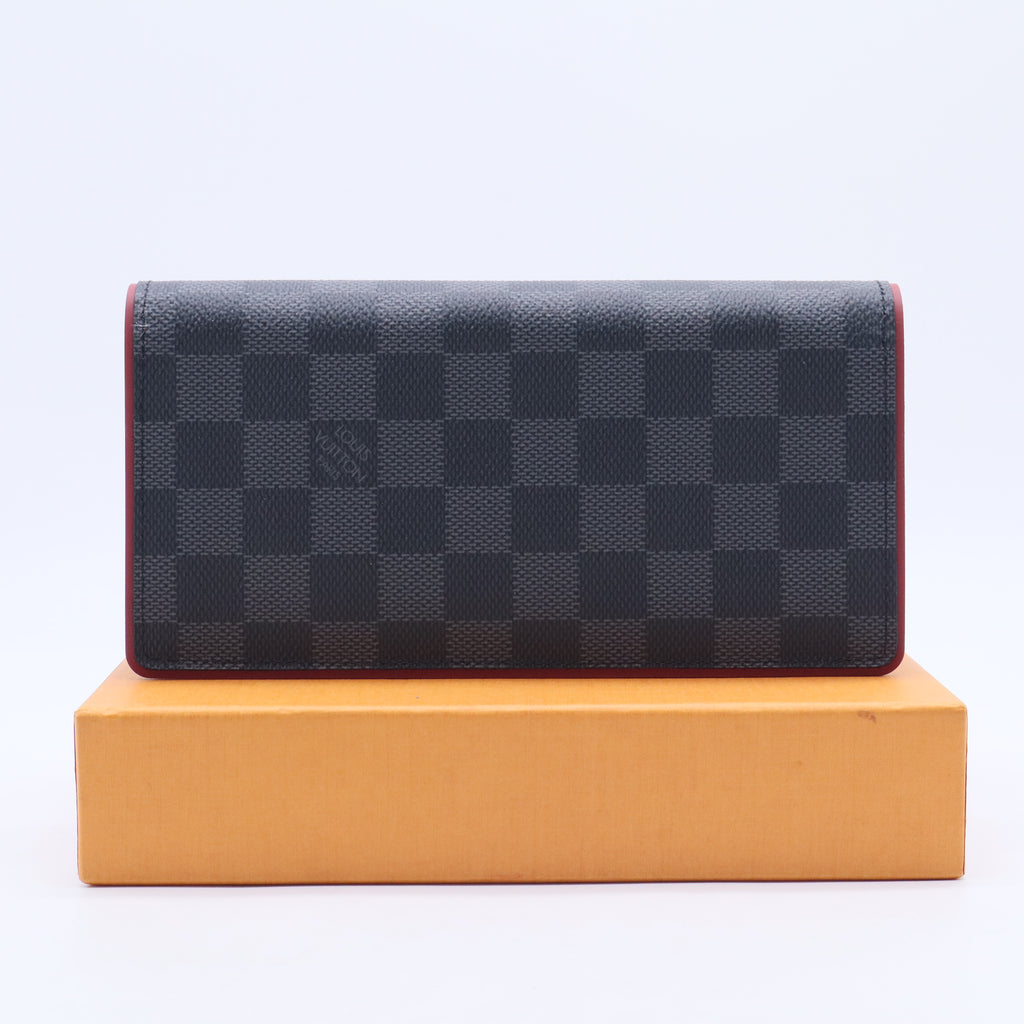 Brazza Wallet Damier Graphite W20293
