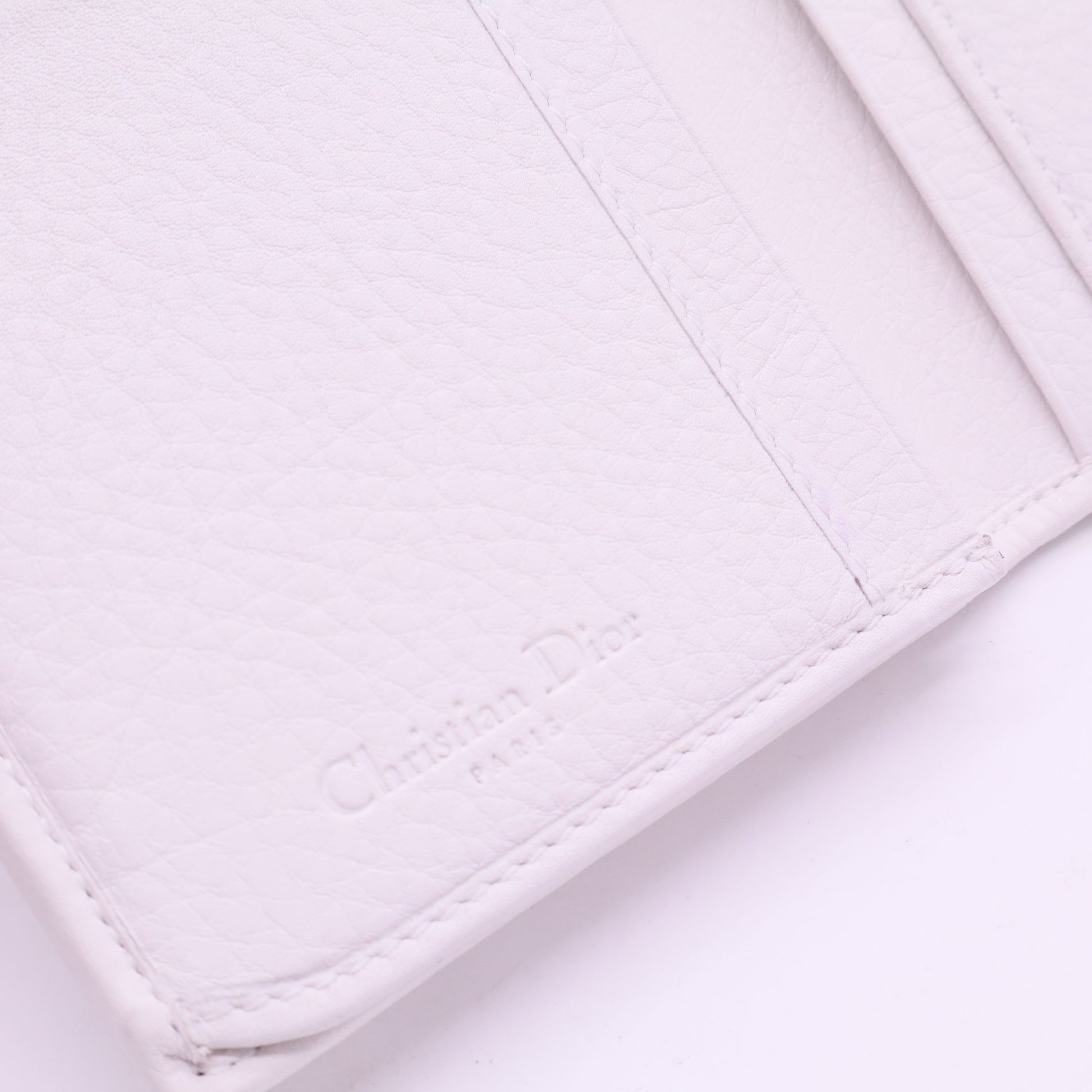 Beige Leather Wallet