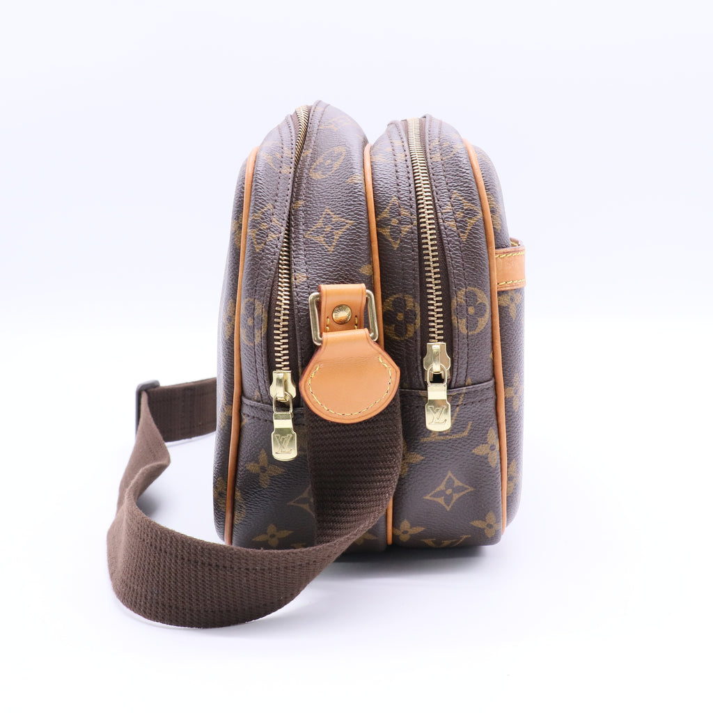 Louis Vuitton Monogram Canvas Reporter Bag Twins B7027