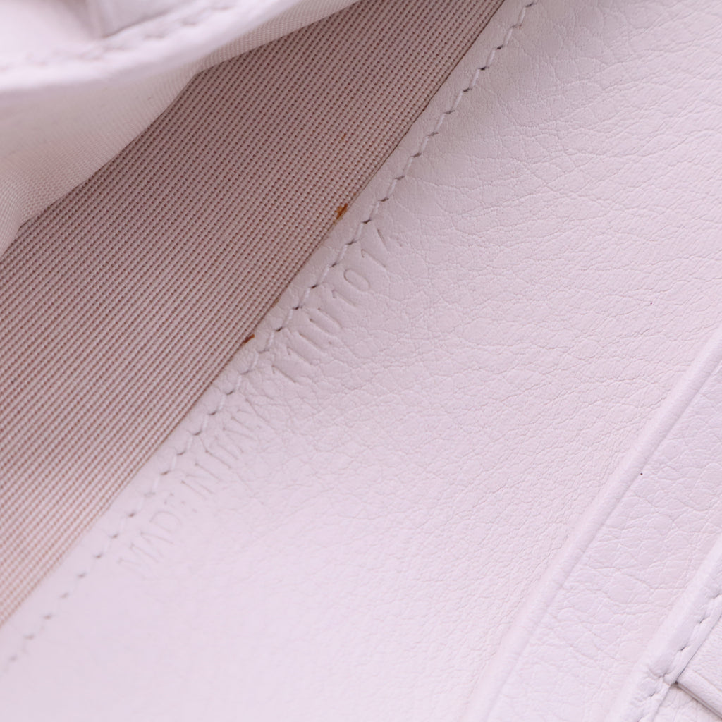 Beige Leather Wallet