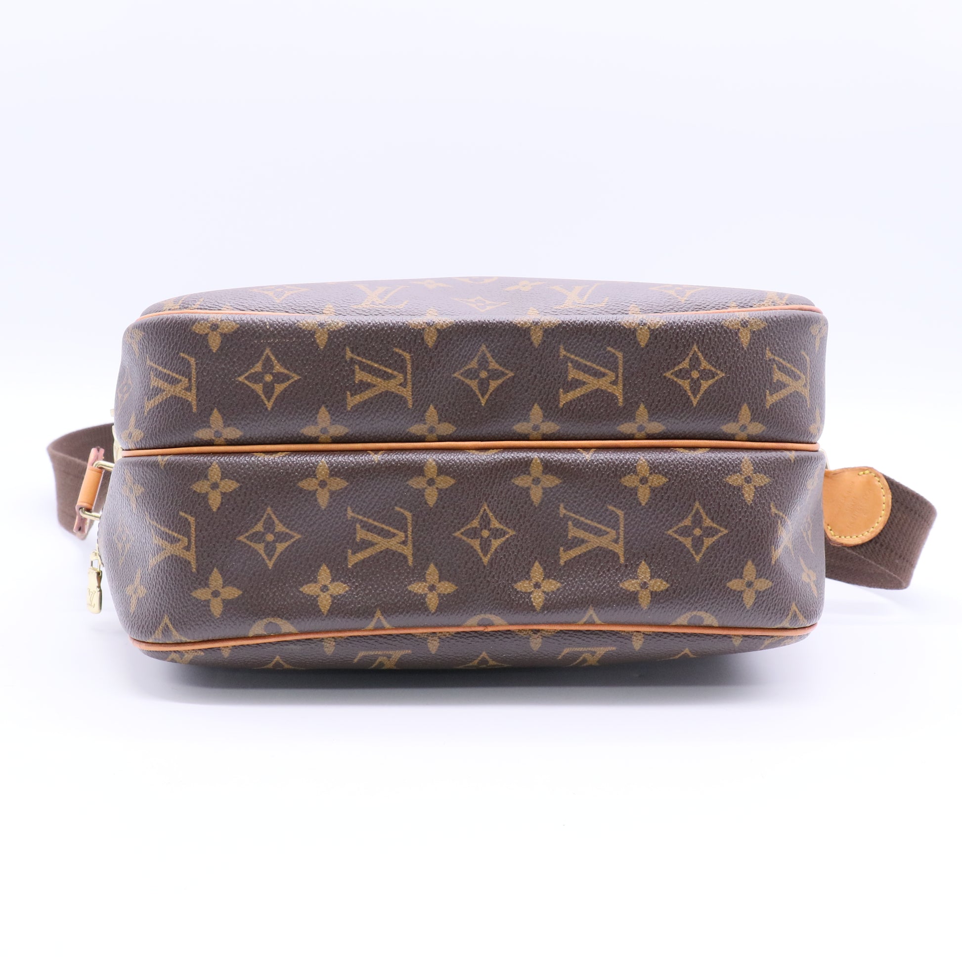 Louis Vuitton Monogram Canvas Reporter Bag Twins B7027