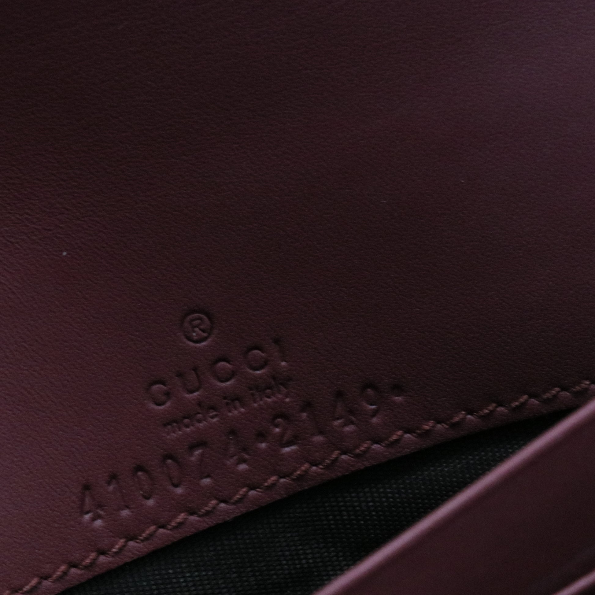 Continental Wallet Blooms Print GG Coated Canvas