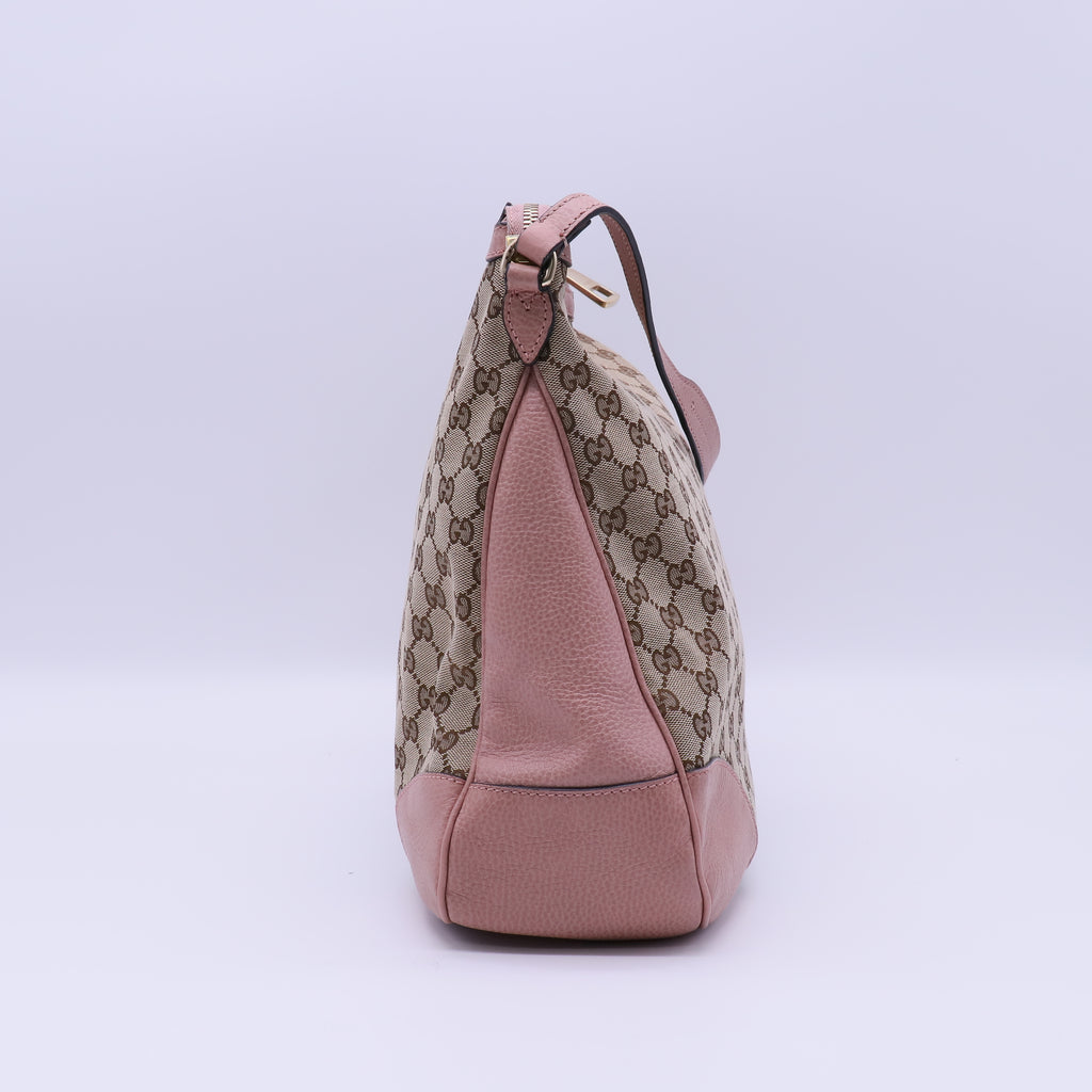 Gucci Bree GG Canvas Large Tote / Hobo Bag twins B21833