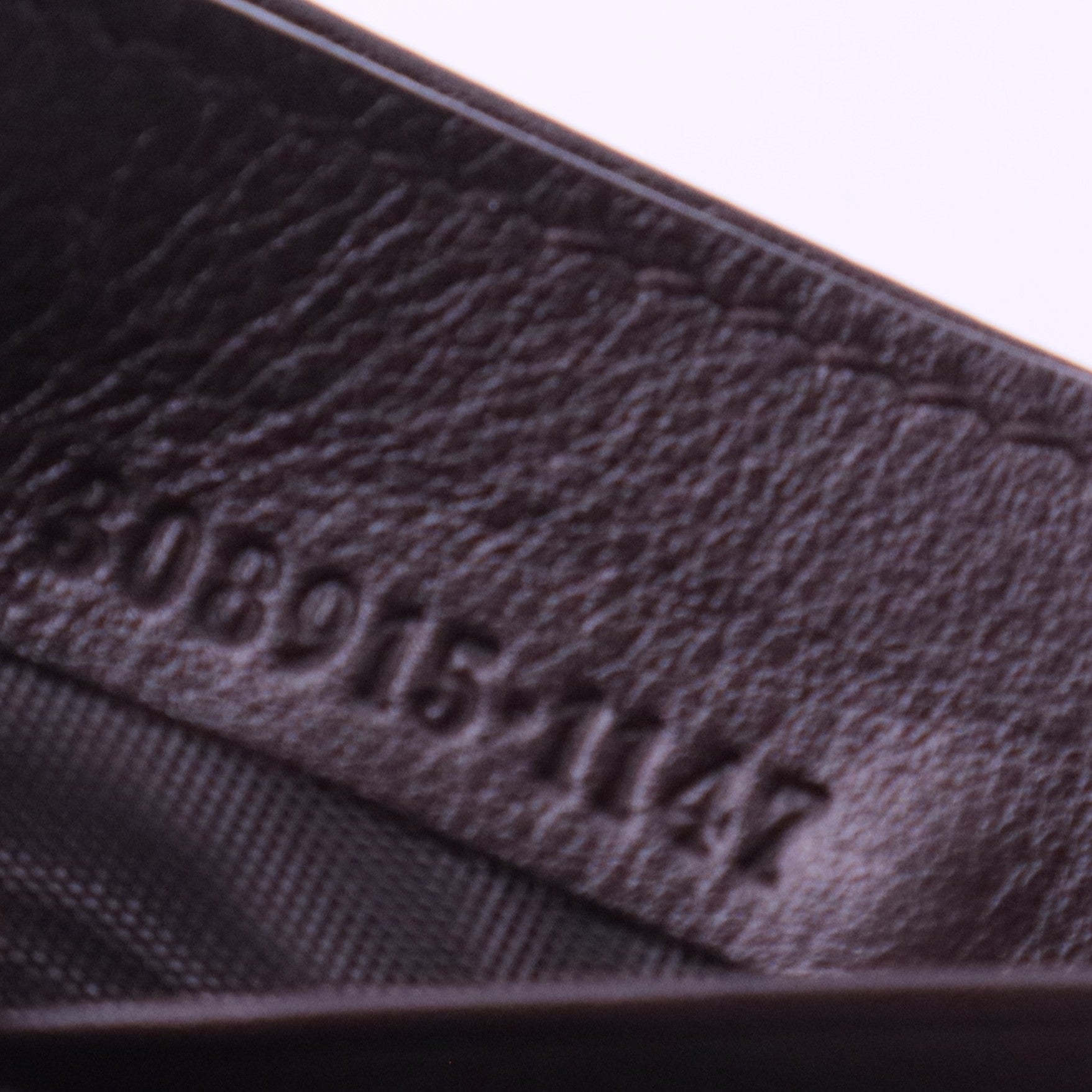 Micro GG Monogram Leather Card Holder