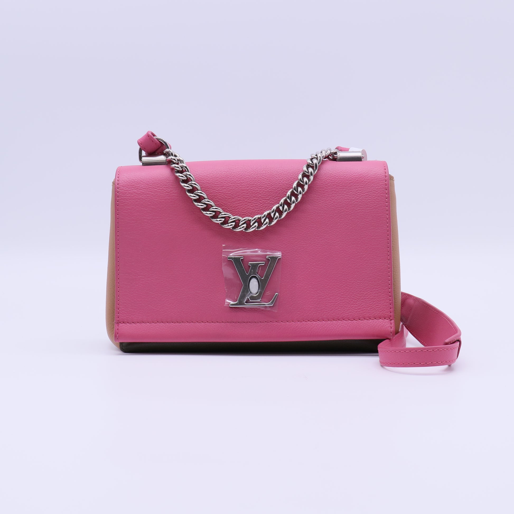 Louis Vuitton Lockme II Handbag Leather BB twins B22024