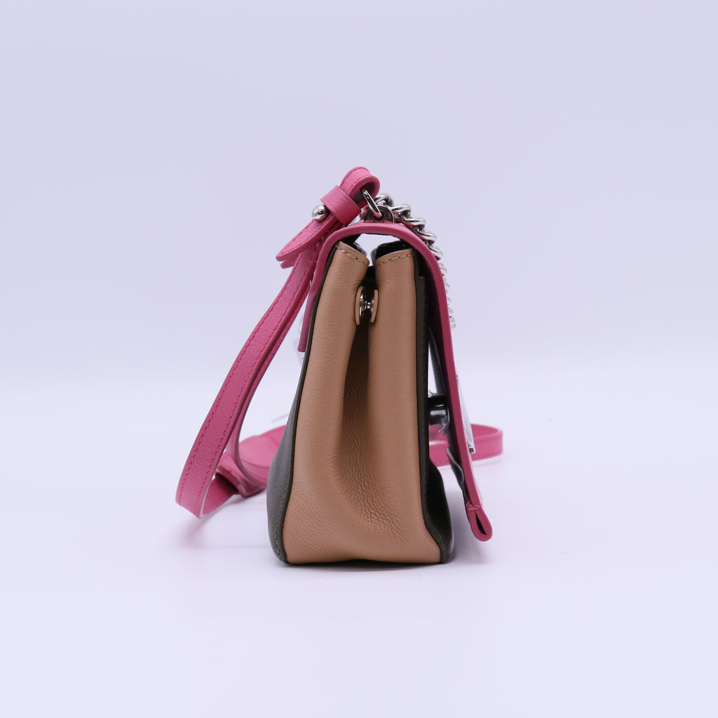 Louis Vuitton Lockme II Handbag Leather BB twins B22024