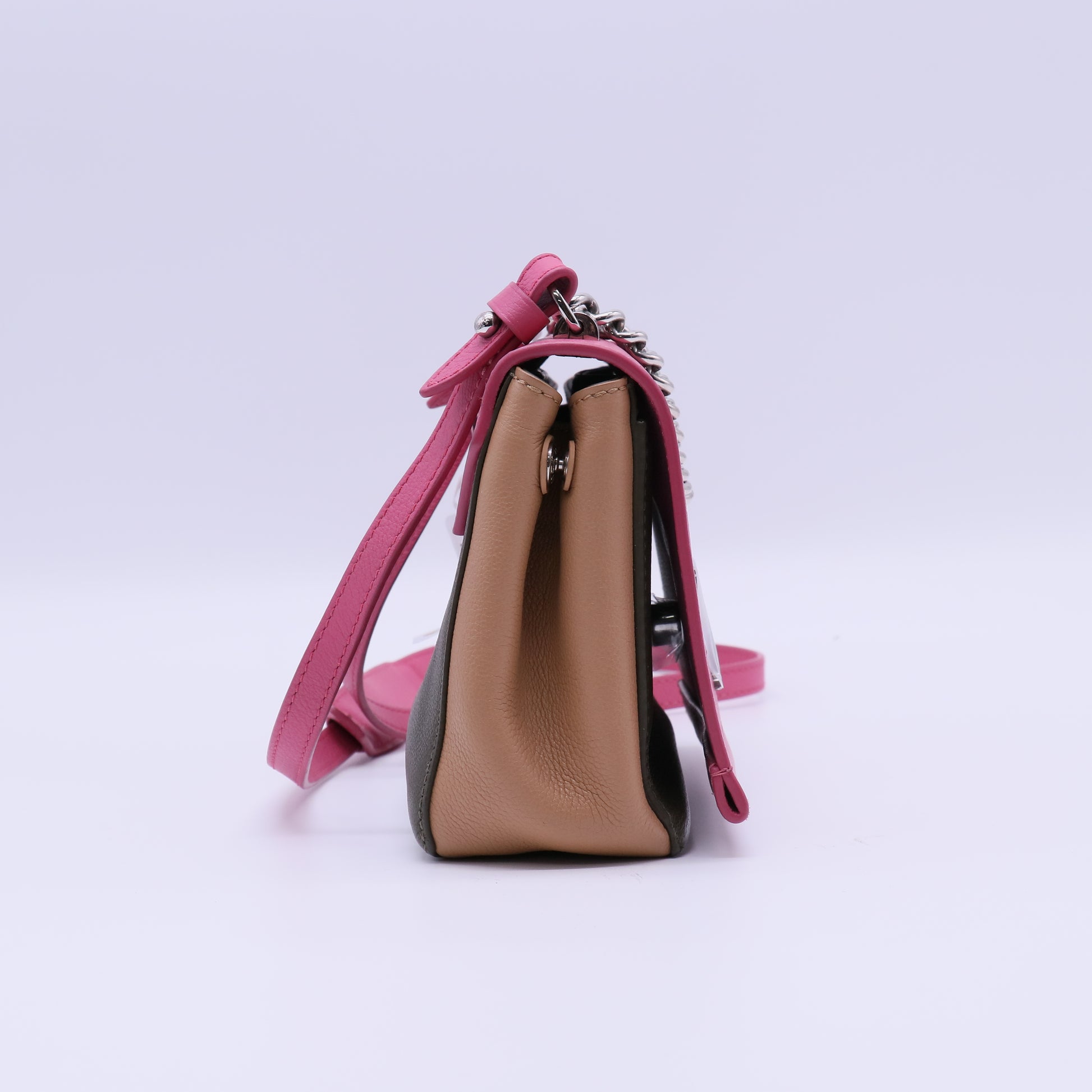 Louis Vuitton Lockme II Handbag Leather BB twins B22024