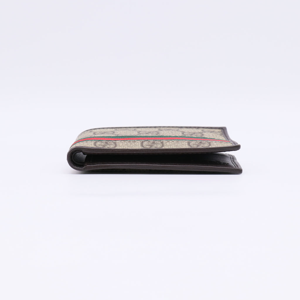 Gucci GG Supreme Web Bifold Wallet W22561