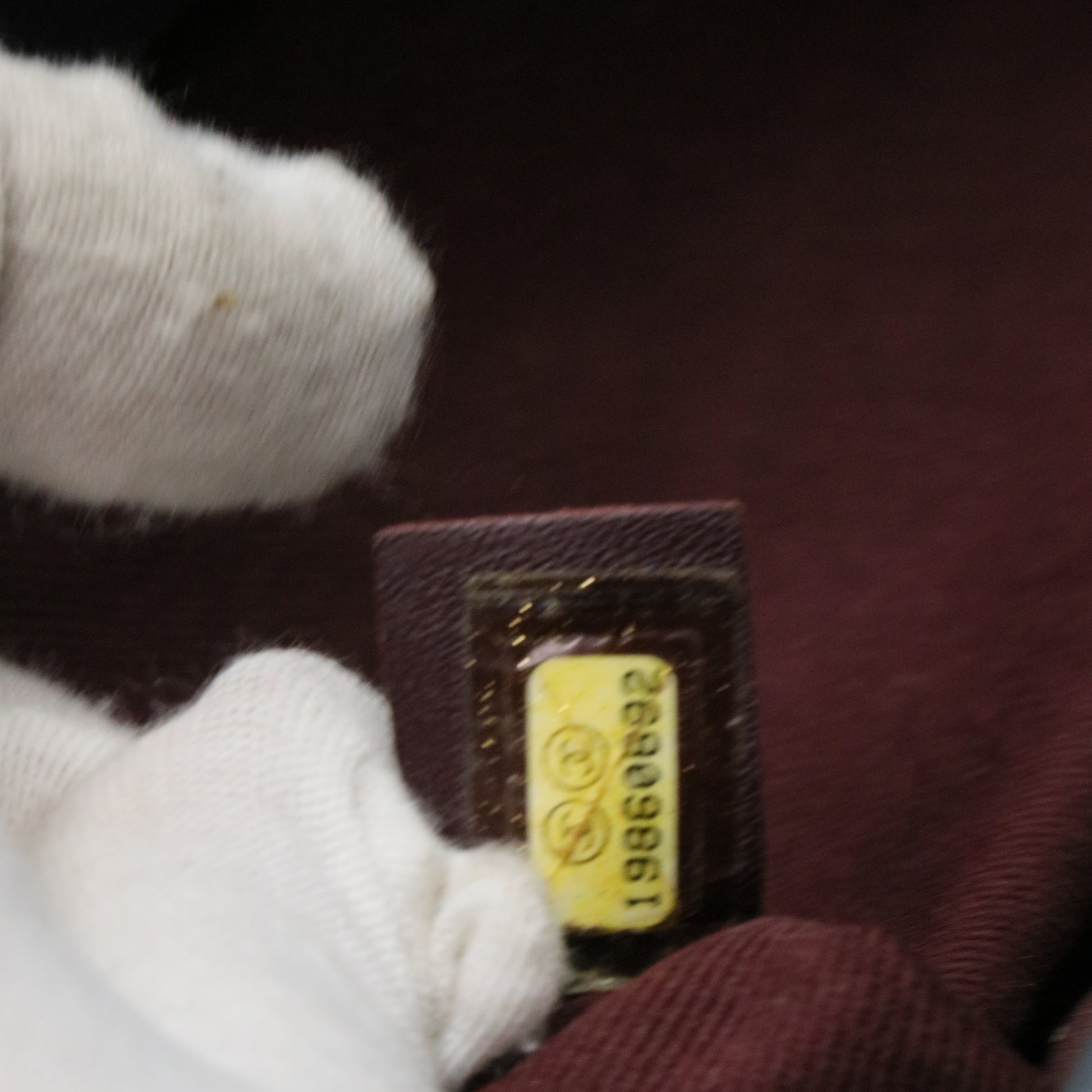 CC Crown Tote Stiched Leather Medium