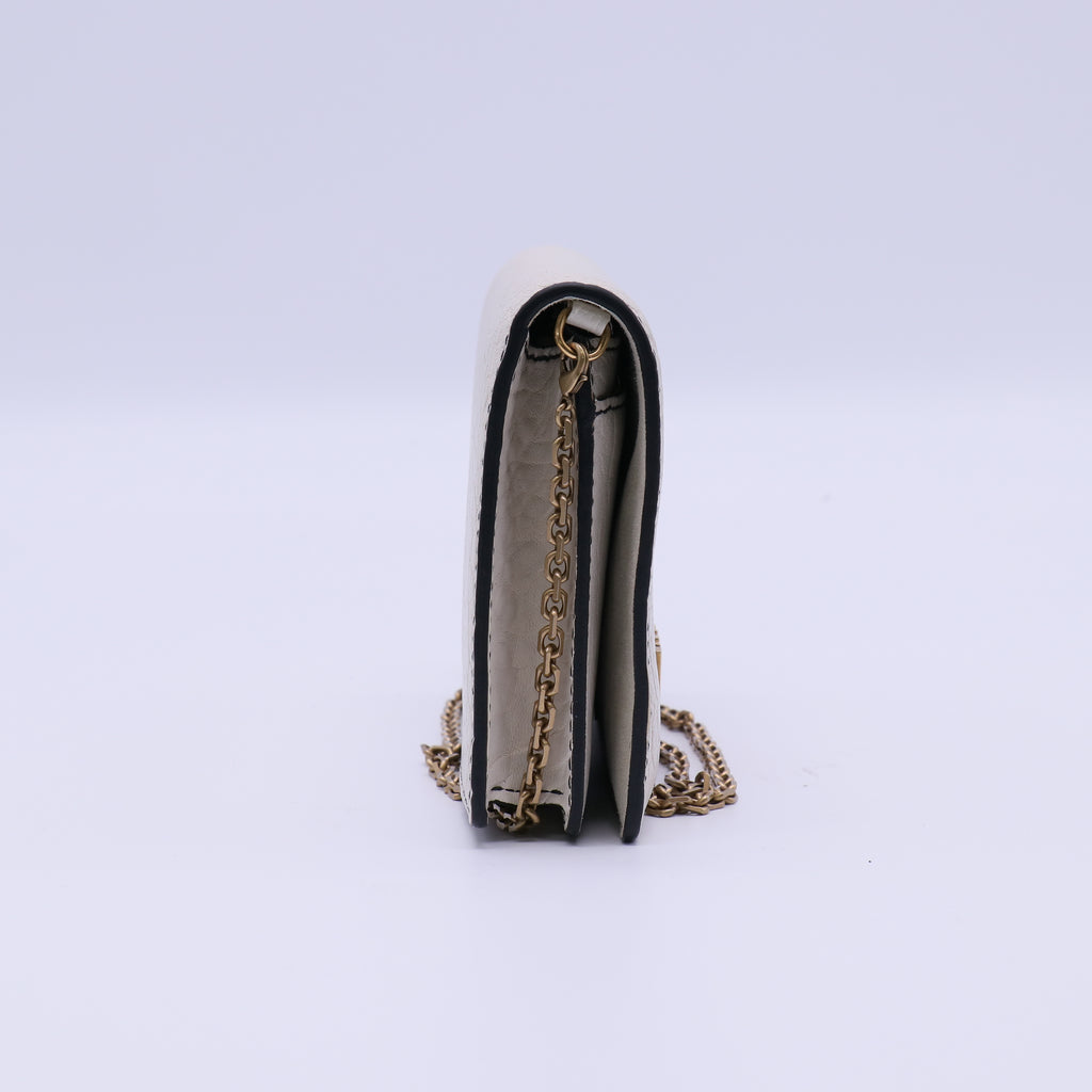 Christian Dior  Calfskin Leather J'ADIOR Wallet on Chain Clutch Bag B22039