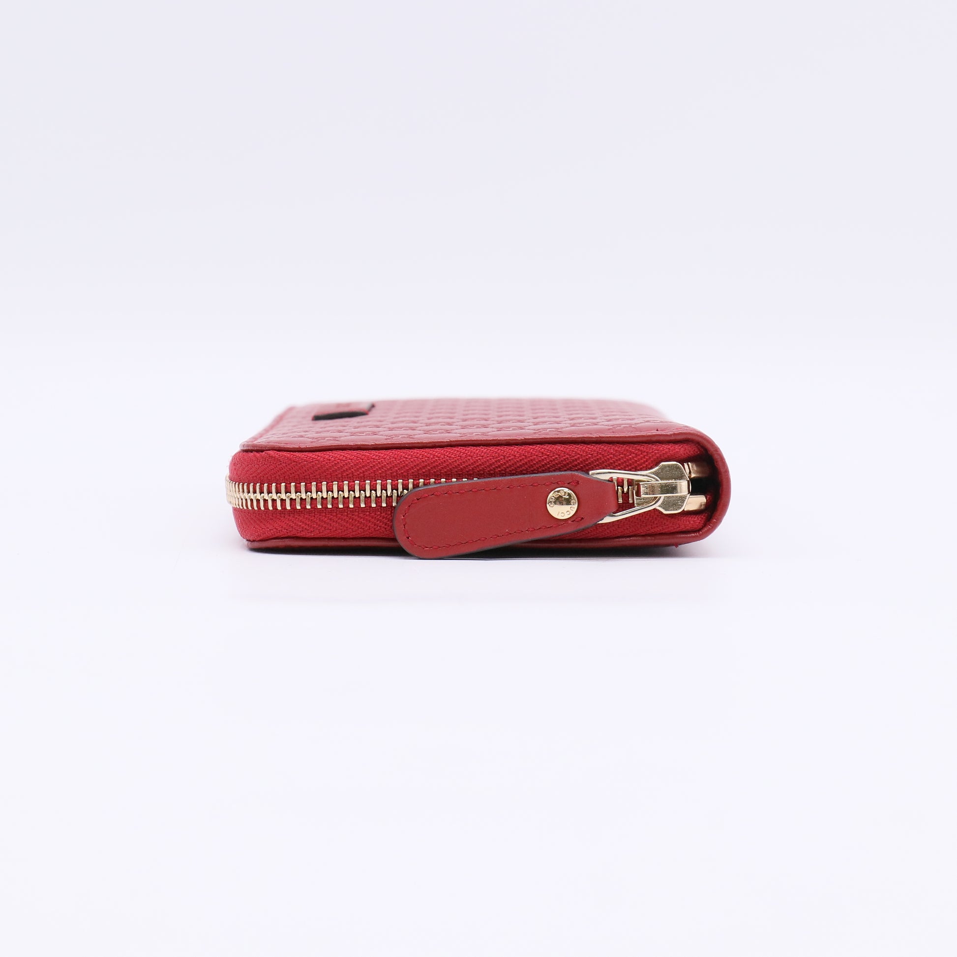 Gucci Microguccissima Leather Zip-Around Wallet W22552