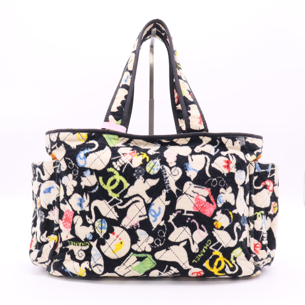 Terry Cloth Baby Animals Diaper Bag Twins