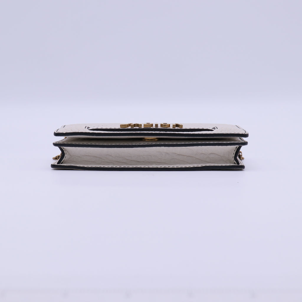 Christian Dior  Calfskin Leather J'ADIOR Wallet on Chain Clutch Bag B22039