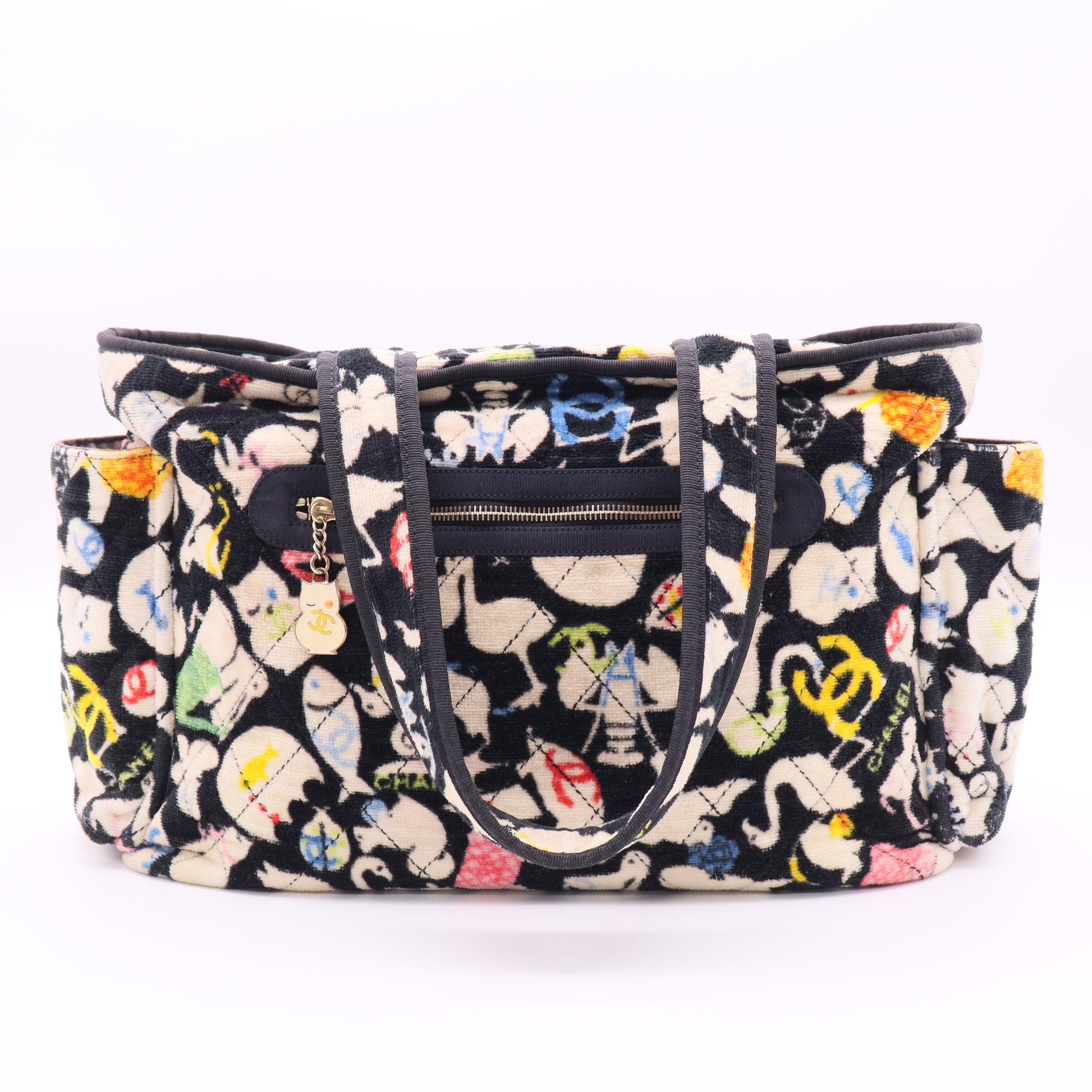 Terry Cloth Baby Animals Diaper Bag Twins