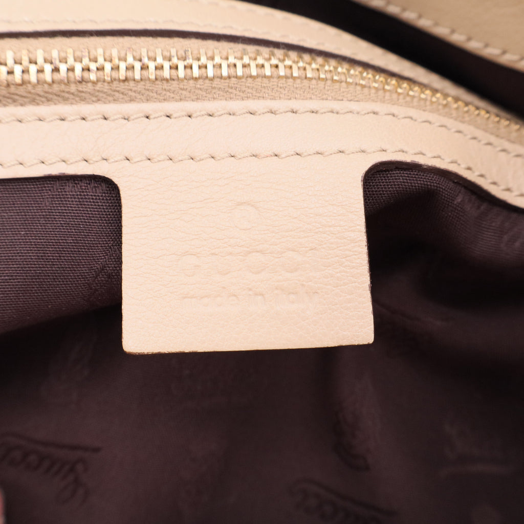 Gucci New Jackie Coral Large leather Hobo Bag Twins