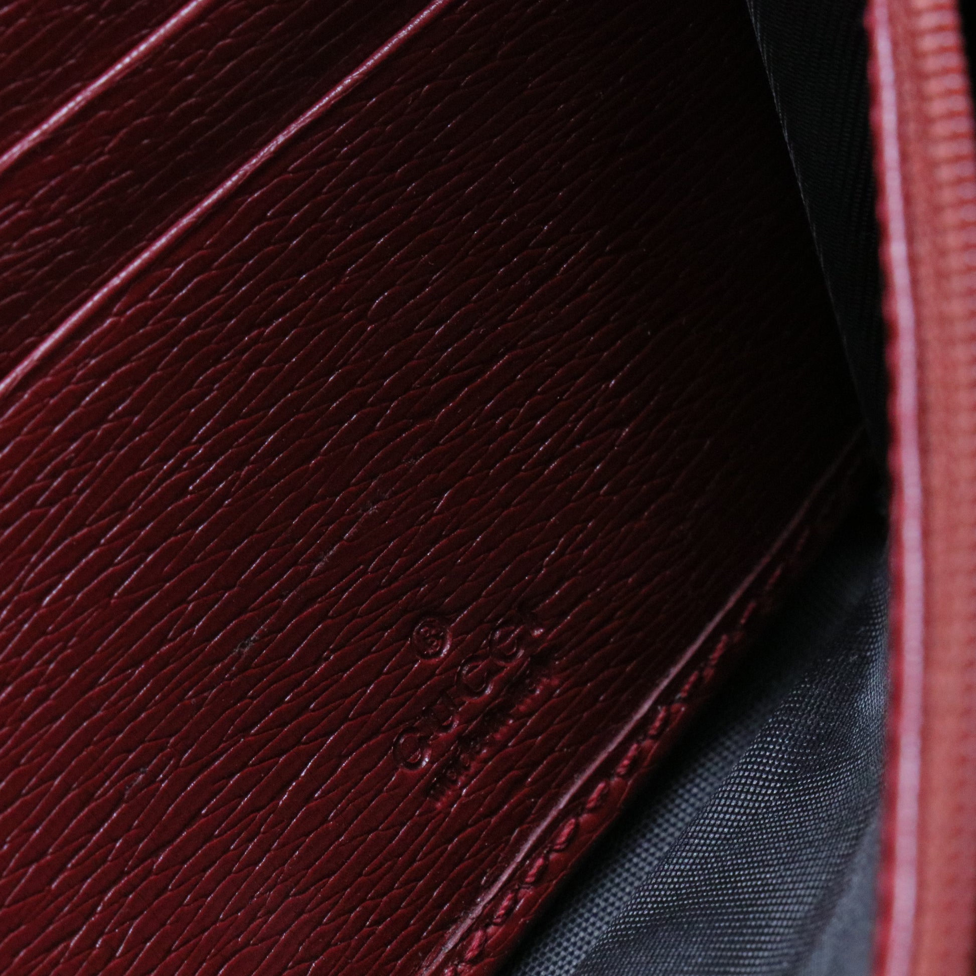 Icon Wallet on Chain Blooms Print Leather