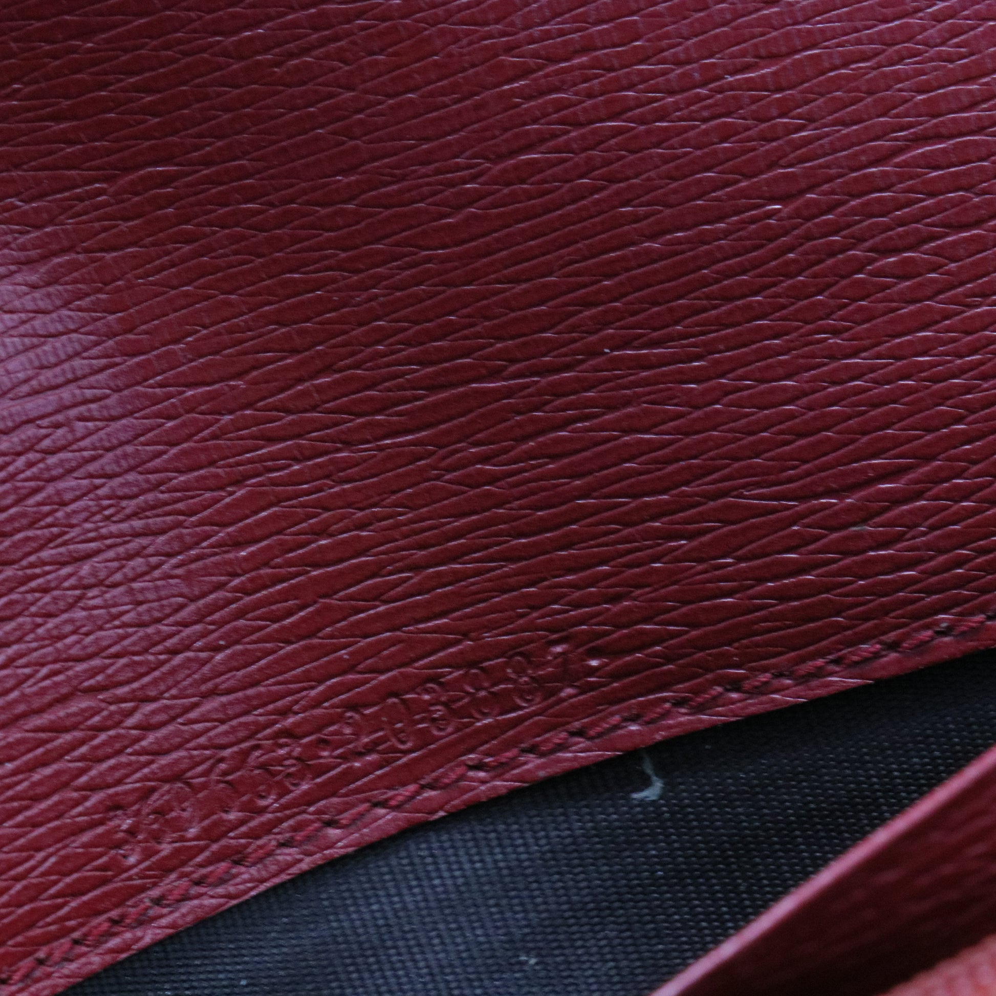 Icon Wallet on Chain Blooms Print Leather