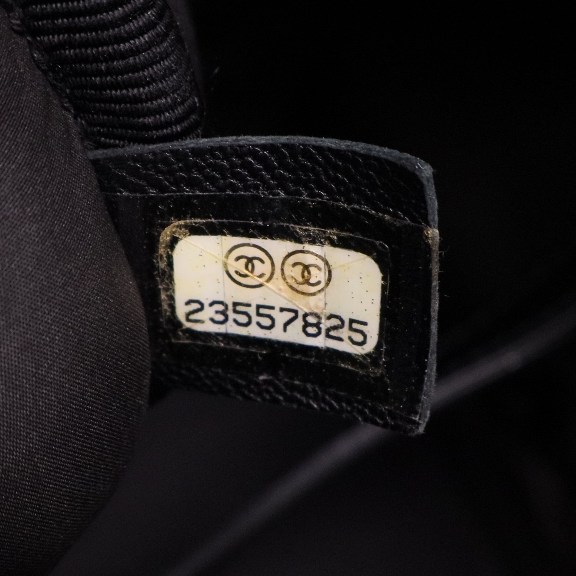 Chanel Calfskin Quilted Large Chesterfield Navy twins