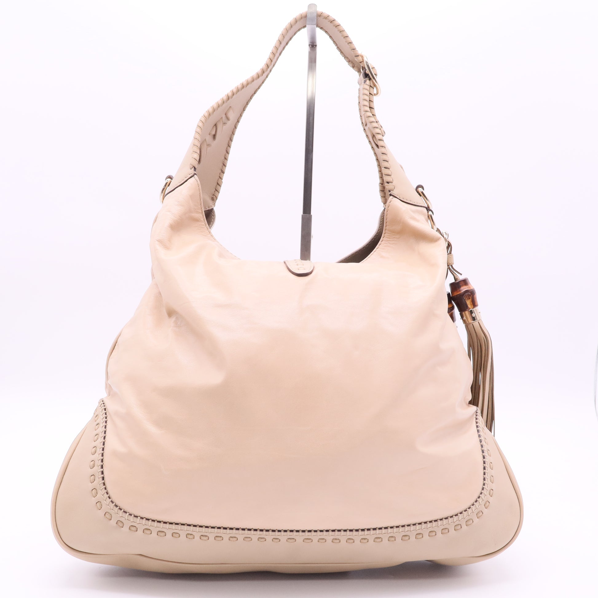Gucci New Jackie Coral Large leather Hobo Bag Twins