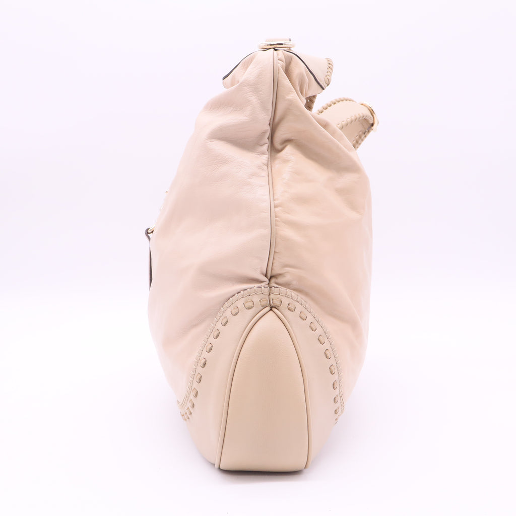 Gucci New Jackie Coral Large leather Hobo Bag Twins