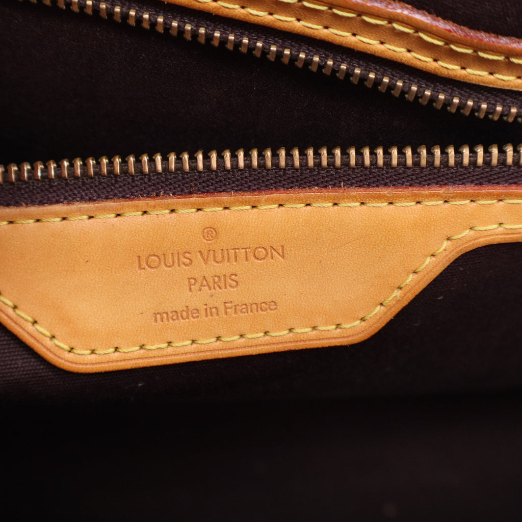 Amarante Monogram Vernis Brea MM Bag